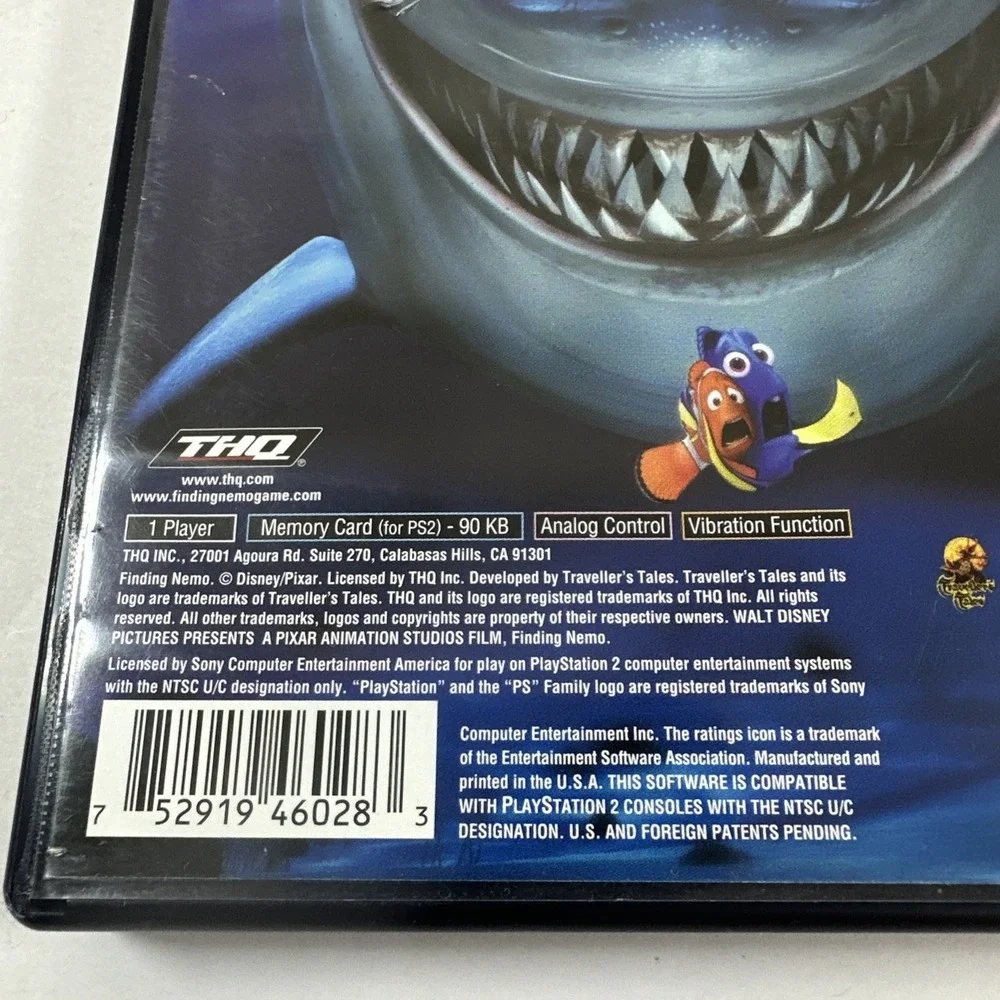 Finding Nemo Greatest Hits PlayStation 2 Everyone 2004 Used